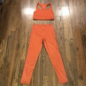 Girlfriend collective Bra and Legging Size S
